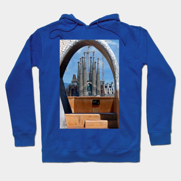 Sagrada Familia Barcelona Catalonia Spain Hoodie by AndyEvansPhotos